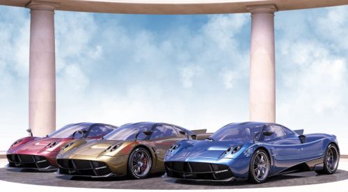 Los tres Huayra Dinastía son exclusivos para China