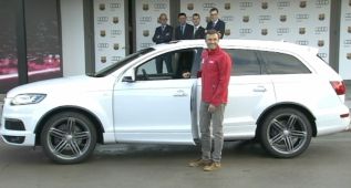 Luis Enrique escogió su nuevo coche de color… blanco