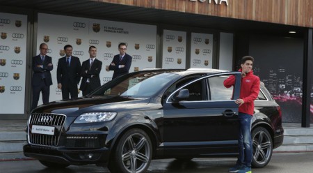 Real Madrid y F.C. Barcelona reciben sus nuevos Audi