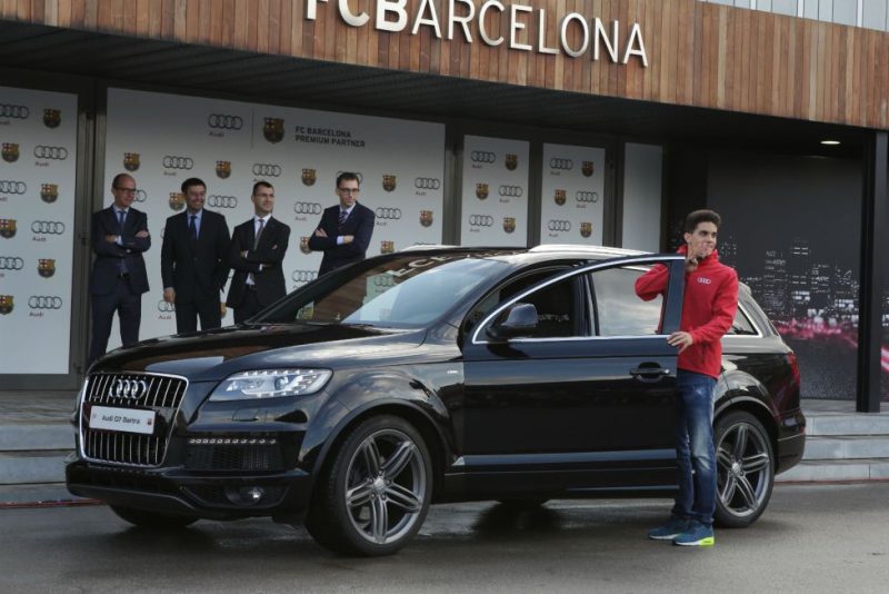 Real Madrid y F.C. Barcelona reciben sus nuevos Audi