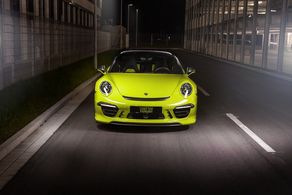 TechArt presenta el Porsche 911 Targa 4 más chillón