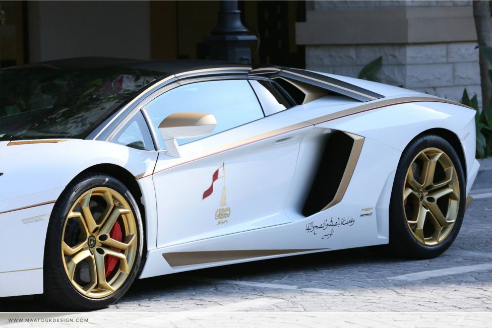 Oro para el Aventador
