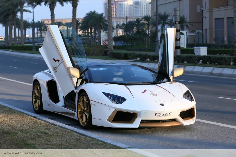 Oro para el Aventador