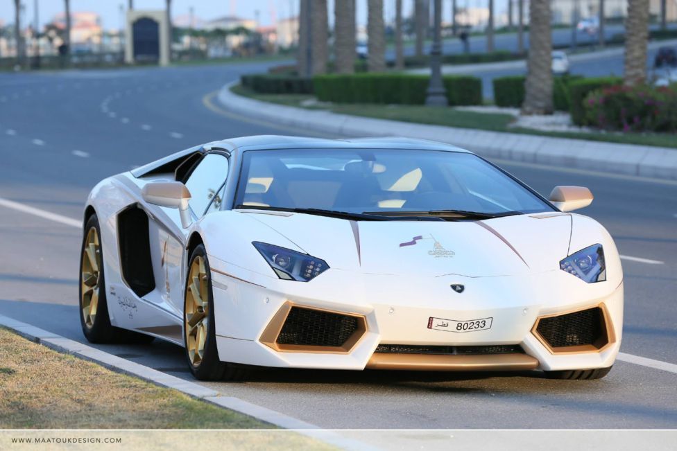 Oro para el Aventador