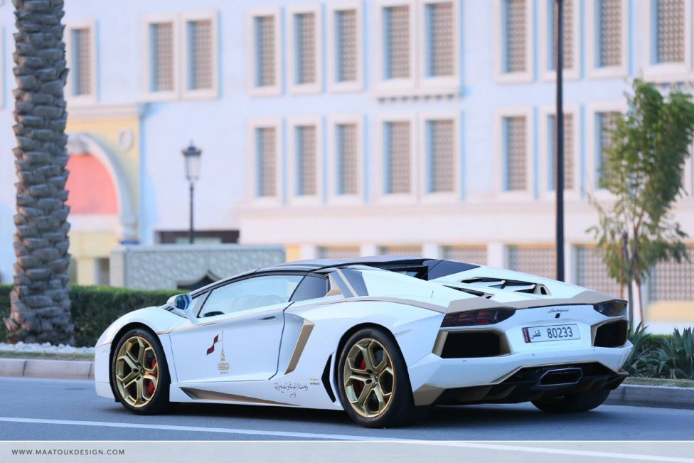 Oro para el Aventador