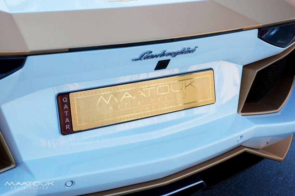 Oro para el Aventador