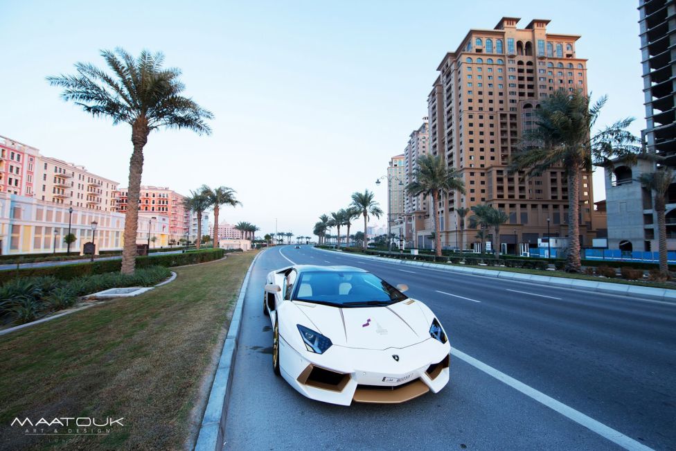 Oro para el Aventador