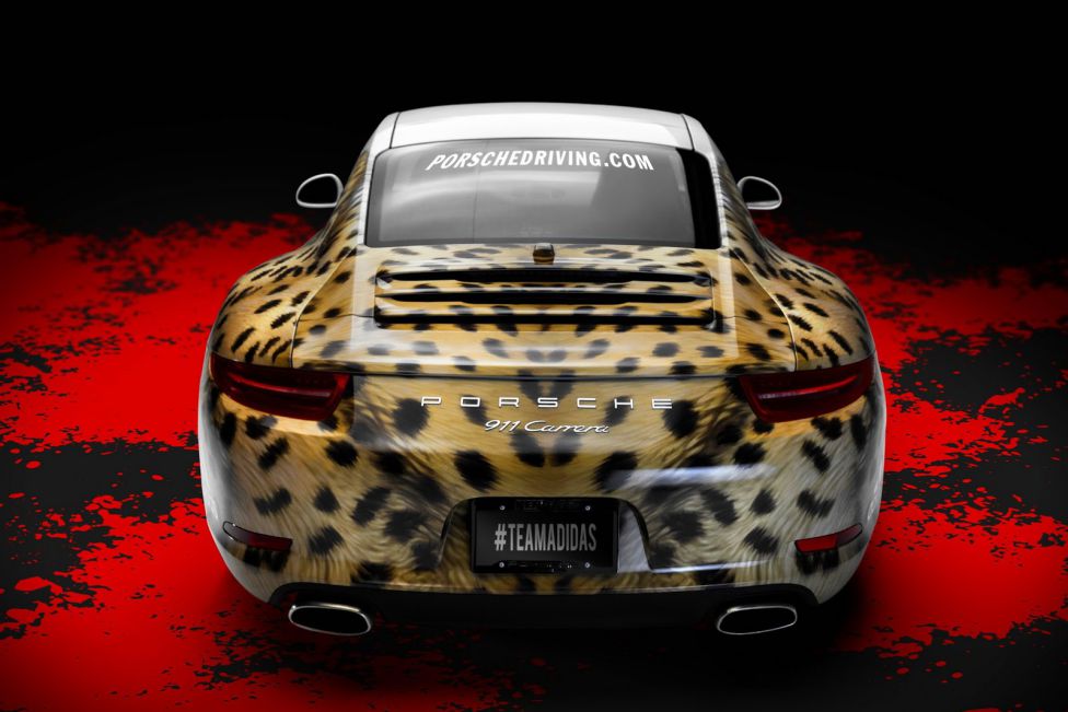 Porsche 911 Adidas NFL