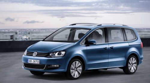 Nuevos motores e infotaintment para el Volkswagen Sharan