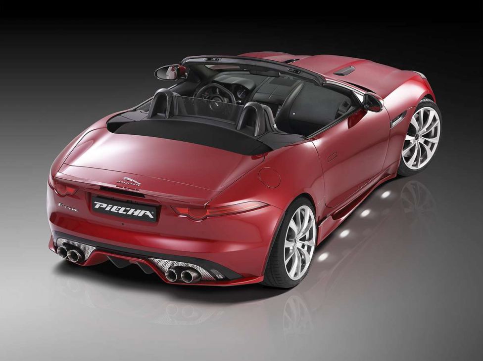 Piescha perfecciona el F-Type