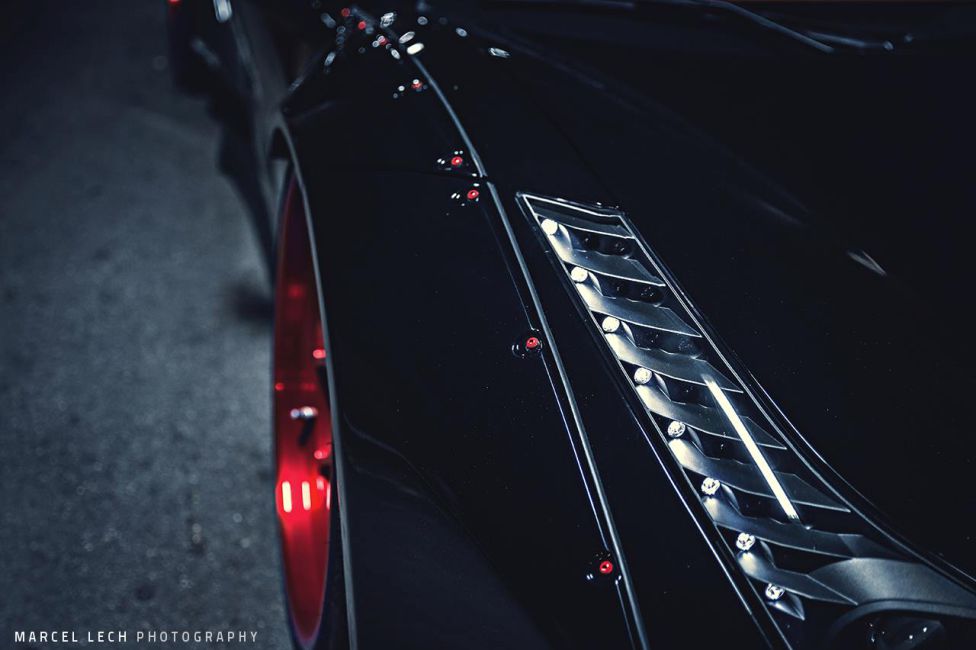 El Ferrari 458 Spider de Liberty Walk en todo su esplendor