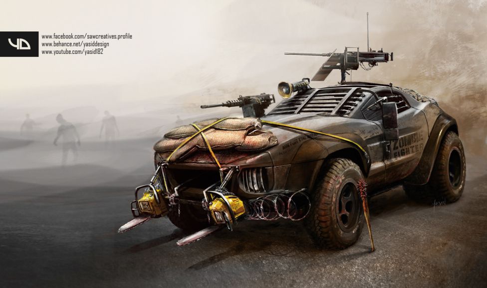 ¿Reconoces alguno de estos coches a lo Mad Max?