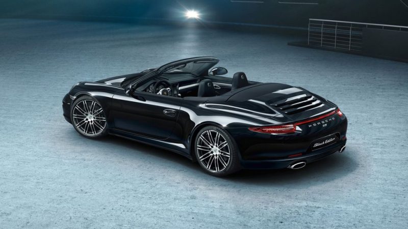 Nuevas Black Edition para los Porsche 911 y Boxter