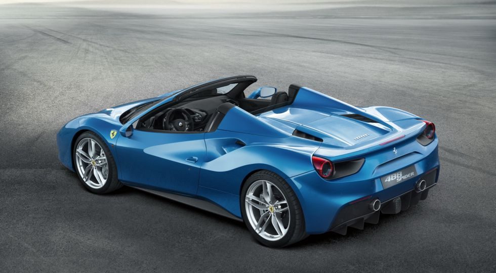 Ferrari estrena nuevo descapotable: 488 Spider