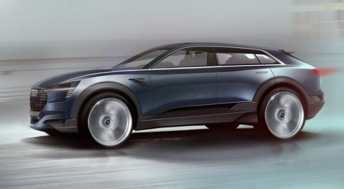 Audi quattro e-tron concept, electrificando los SUV