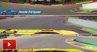 LaFerrari, P1 y 918, ¿cuál de los tres es más rápido?