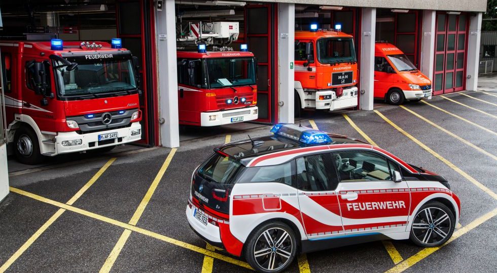 El BMW i3 se incorpora a los servicios de emergencia