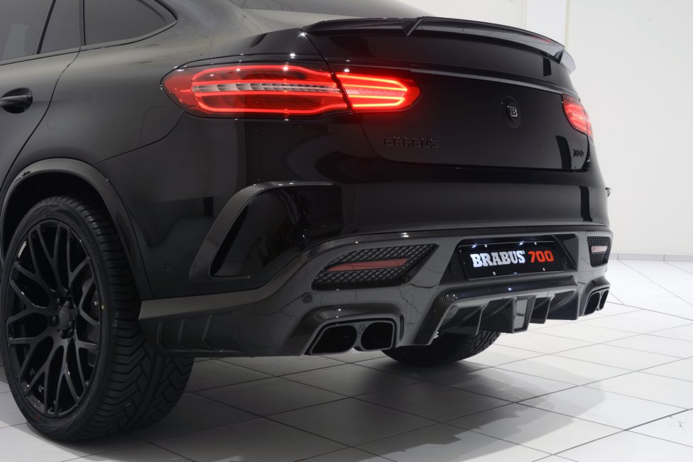 700 CV para el Mercedes GLE 63 S AMG de Brabus